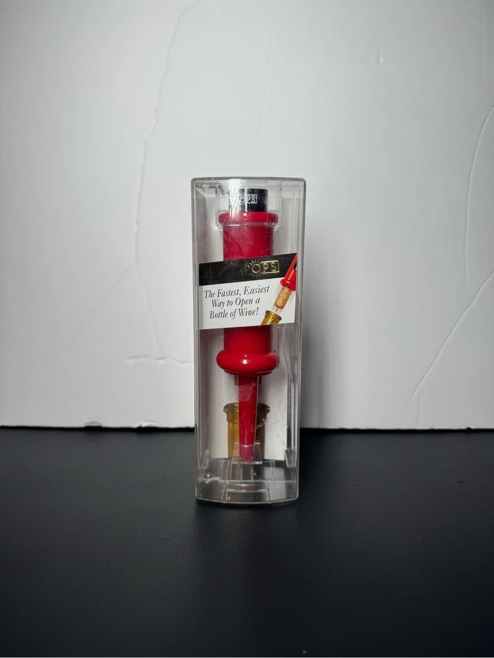 Cork Pops Wine Bottle Opener Pressurized Cork Remover